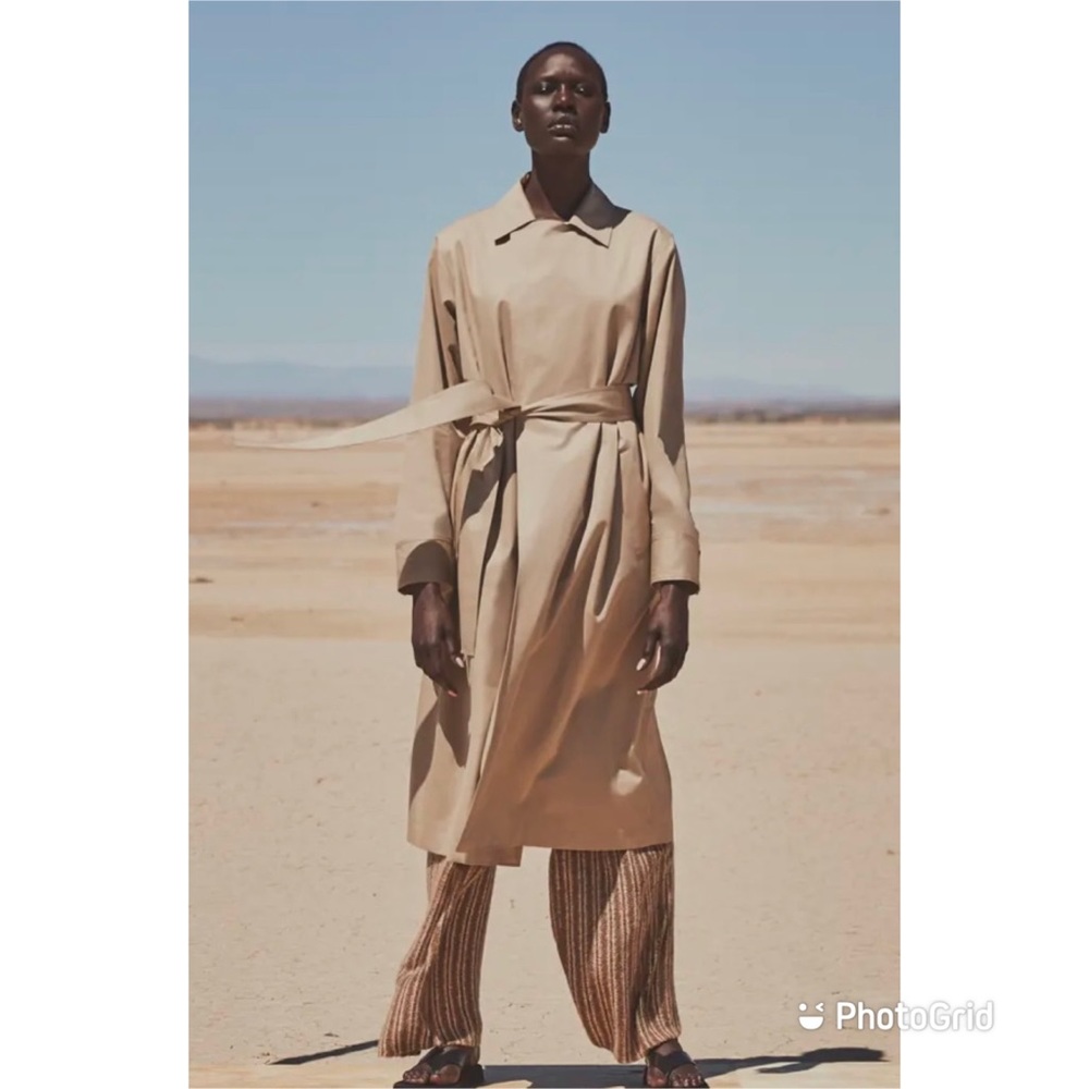 The Row Gami lightweight and tailored notch-lapel coat - Picture 1 of 4